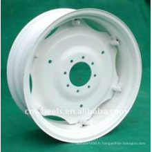 Roues en acier pour tracteur agricole pour riziculture